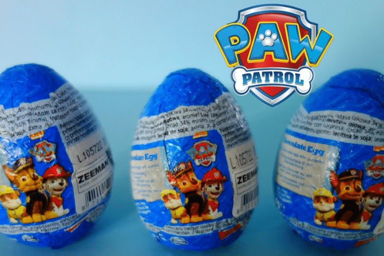 Paw Patrol Chocolate Egg Hunt Ideas