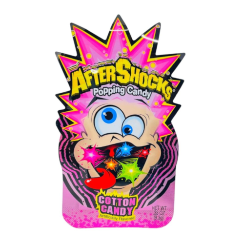 AfterShocks Popping Candy - Cotton Candy 0.33oz