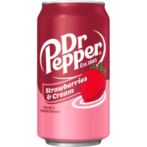 Dr Pepper Strawberries & Cream Soda