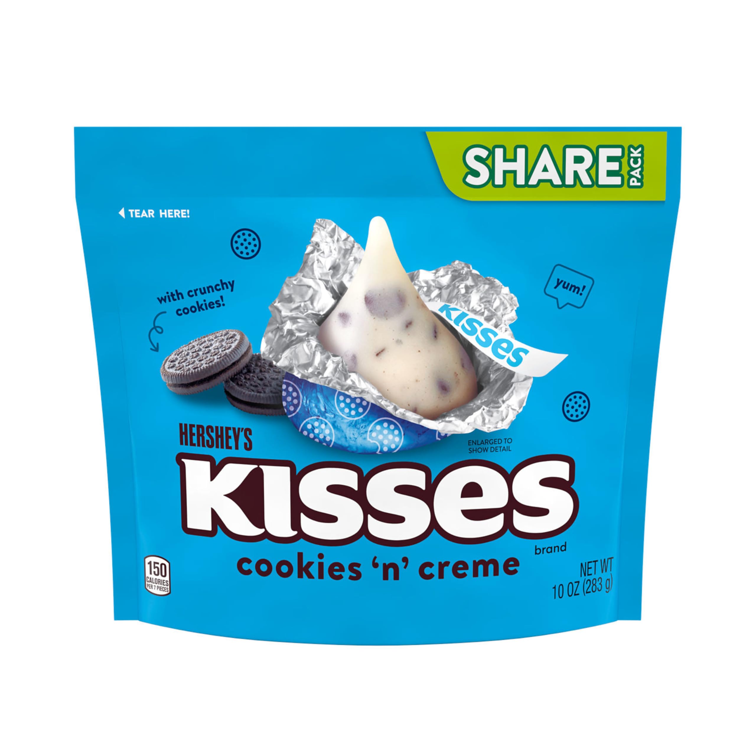 Hershey's Kisses Cookies 'N' Creme 283g