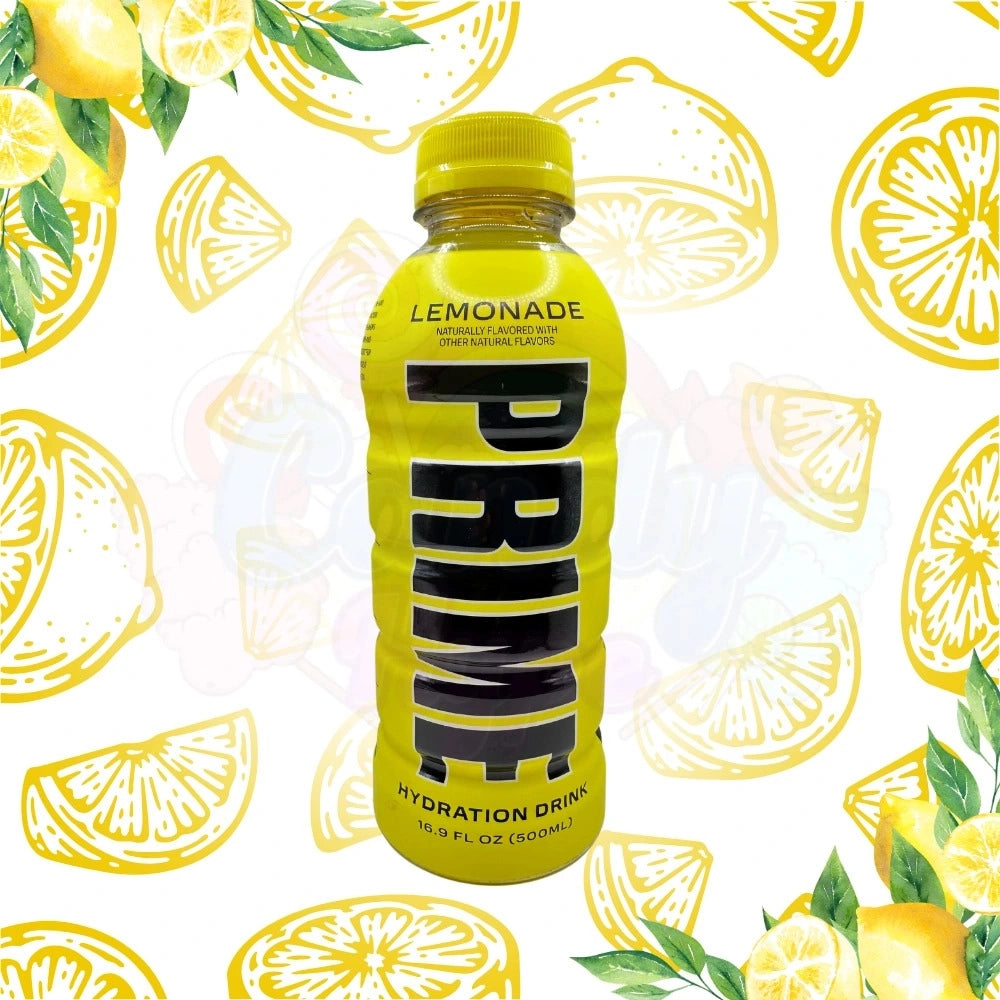 Prime Hydration Sports Drink by Logan Paul & KSI Lemonade - 500ml