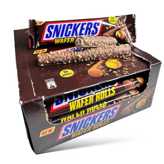 Snickers Wafer Rolls (DUBAI) 0.85oz/24g Pack of 24